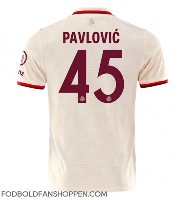 Bayern Munich Aleksandar Pavlovic #45 Tredjetrøje 2024-25 Kortærmet